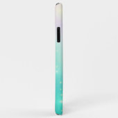 Coques Case-Mate iPhone Gymnastique Minty Sparkle avec nom de Gymnaste (Dos/Droite)