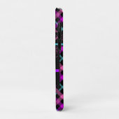 Coques Case-Mate iPhone Gymnastique Poutrelle rose violet Turquoise Tartan (Dos/Gauche)