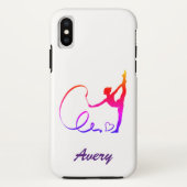 Coques Case-Mate iPhone Gymnastique rythmique arc-en-ciel (Dos)