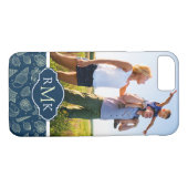 Coques Case-Mate iPhone Habitants d'océan Pattern| votre photo et (Dos (Horizontal))