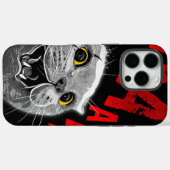 Coques Case-Mate iPhone HAHAHA Cat  (Verso (horizontal))