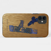 Coques Case-Mate iPhone Haida Eagle & Totem Pole Art autochtone (Dos (Horizontal))