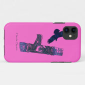 Coques Case-Mate iPhone Haida Eagle & Totem Pole Art autochtone (Dos (Horizontal))