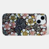 COQUES Case-Mate iPhone HAIKU / FLEURS DE PRINTEMPS BLANC (Verso (horizontal))
