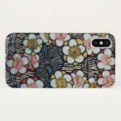 COQUES Case-Mate iPhone HAIKU / FLEURS DE PRINTEMPS BLANC (Dos (Horizontal))