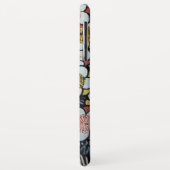 Coques Case-Mate iPhone HAIKU, FLEURS DE PRINTEMPS BLANC Antique Floral Ja (Dos/Gauche)