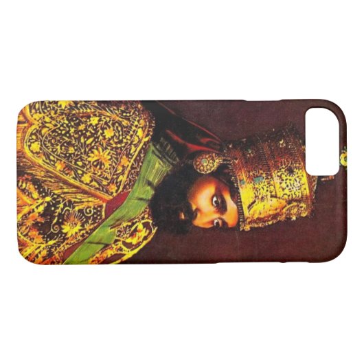 Coques Case-Mate iPhone Haile Selassie - Rastafari - iPhone Case (Dos (Horizontal))