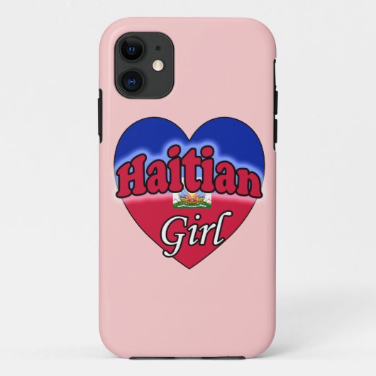Coques Case-Mate iPhone Haitian Girl (Dos)