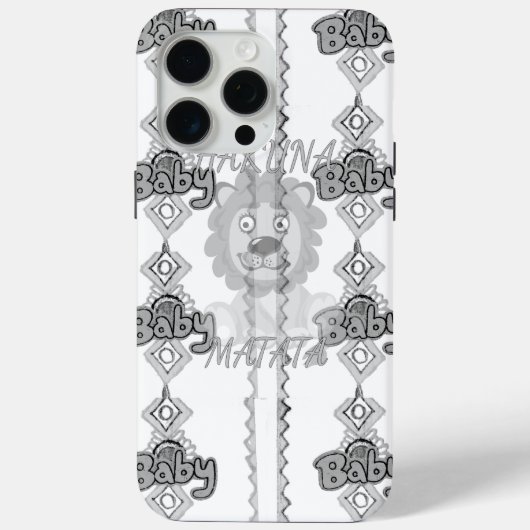 Coques Case-Mate iPhone Hakuna Matata (Verso)