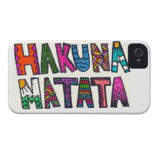 Coque Case-Mate iPhone 4 Hakuna Matata