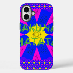Coques iPhone 16 Plus Hakuna Matata Beautiful Amazing Design Colors
