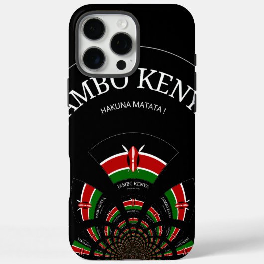 Coques Case-Mate iPhone Hakuna Matata Jambo Kenya (Verso)