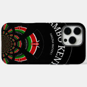 Coques Case-Mate iPhone Hakuna Matata Jambo Kenya (Verso (horizontal))
