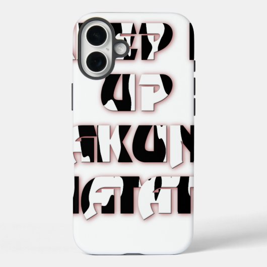 Coques Case-Mate iPhone Hakuna Matata Keep it up Cadeaux (Verso)