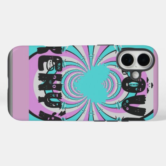 Coques Case-Mate iPhone Hakuna Matata Kenya (Verso (horizontal))