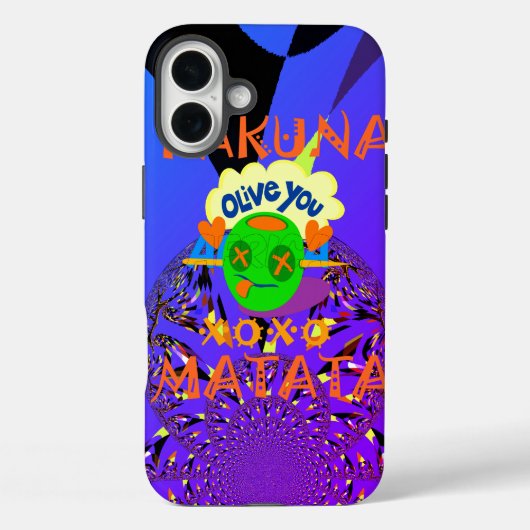 Coques Case-Mate iPhone Hakuna Matata mignon gentil et adorable drôle d'am (Verso)