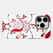 Coques Case-Mate iPhone Hakuna Matata Okie Dokie hohohoho Père Noël Christ (Verso (horizontal))