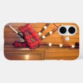 Coques Case-Mate iPhone Hakuna Matata Scotland Dons de cornemuse musicale. (Verso (horizontal))