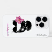 Coques Case-Mate iPhone HAL Sky Doll Hibiscus by Wander With Aloha (Verso (horizontal))