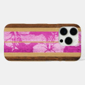 Coques Case-Mate iPhone Haleiwa Surf board Hawaiian Pink (Verso (horizontal))