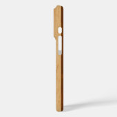 Coques Case-Mate iPhone Haleiwa Surfboard Faux Hibiscus de bois en rouge (Verso / Gauche)