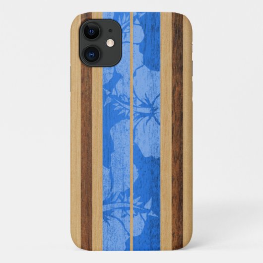 Coques Case-Mate iPhone Haleiwa Surfboard Hawaiian Royal Blue (Dos)