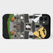 Coques Case-Mate iPhone Halloween a hanté la Chambre (Dos (Horizontal))