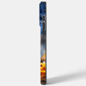 Coques Case-Mate iPhone Halloween Anglais Foxhound Avec Citrouille (Verso / Gauche)