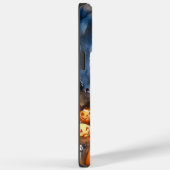 Coques Case-Mate iPhone Halloween Anglais Foxhound Avec Citrouille (Verso / Droite)
