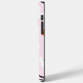 Coques Case-Mate iPhone Halloween Arrière - plan rose (Verso / Gauche)