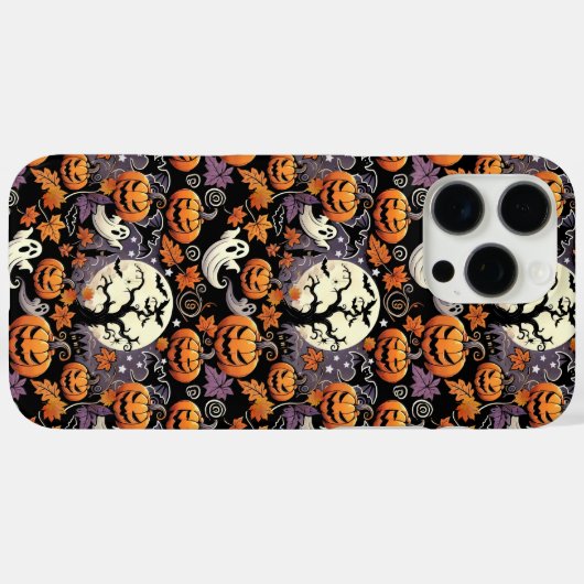 Coques Case-Mate iPhone Halloween/Automne/Automne (Verso (horizontal))