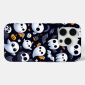 Coques Case-Mate iPhone Halloween avec un joli fantôme (Verso (horizontal))