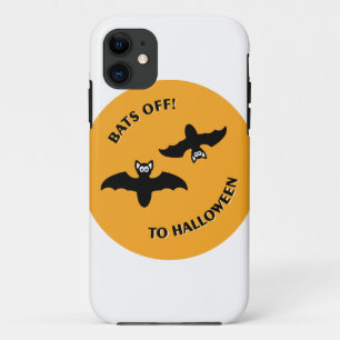 Coque Case-Mate Pour iPhone Halloween Bats Orange