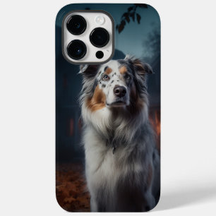 Coque Pour Pour iPhone 14 Pro Max Halloween, berger australien