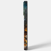 Coques Case-Mate iPhone Halloween Brittany Spaniel avec citrouilles effray (Verso / Gauche)