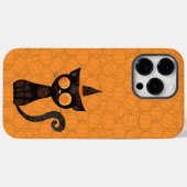 Coques Case-Mate iPhone Halloween/chat/citrouille/automne (Verso (horizontal))