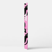 Coques Case-Mate iPhone halloween chat noir sorcière rose (Verso / Droite)