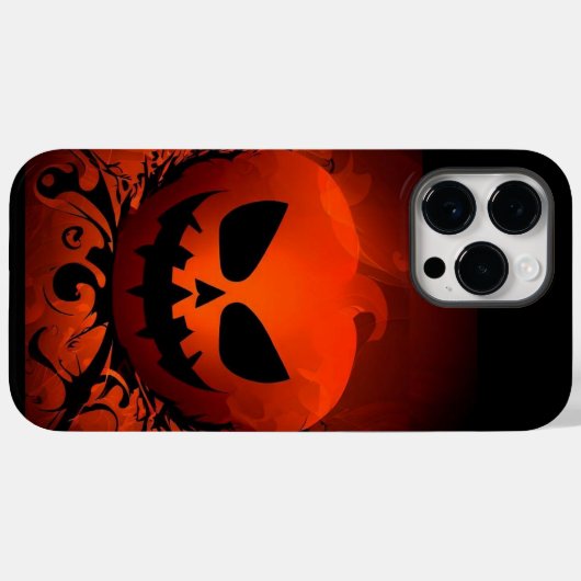 Coques Case-Mate iPhone Halloween/Citrouille/automne/automne (Verso (horizontal))