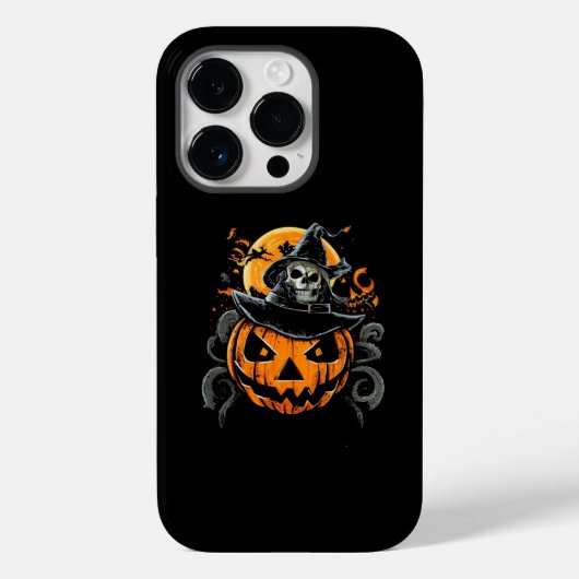 Coques Case-Mate iPhone Halloween/citrouille/automne/automne (Verso)