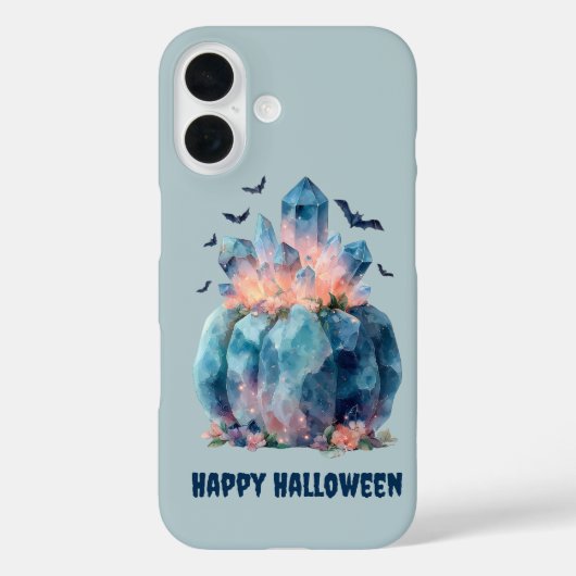 Coques Case-Mate iPhone Halloween Citrouille de cristal (Verso)