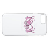 Coques Case-Mate iPhone Halloween Coeur crâne mains Skeleton Beanie Design (Dos (Horizontal))