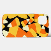 Coques Case-Mate iPhone Halloween Corn Candy Motif sans couture (Verso (horizontal))