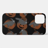 Coques Case-Mate iPhone halloween corneille citrouille (Verso (horizontal))