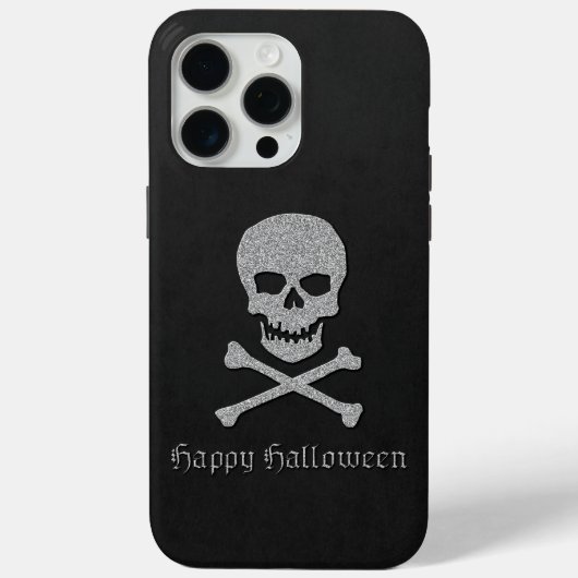 Coques Case-Mate iPhone Halloween crâne et os croisés (Verso)