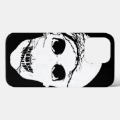 Coques Case-Mate iPhone Halloween crâne inspirée (Verso (horizontal))