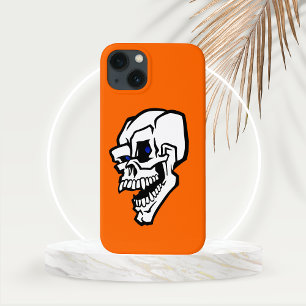 Case-Mate iPhone Case Halloween crâne mal blanc avec yeux bleus