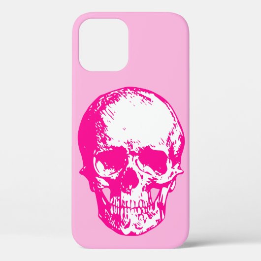 Coques Case-Mate iPhone halloween crâne rose gothique (Verso)