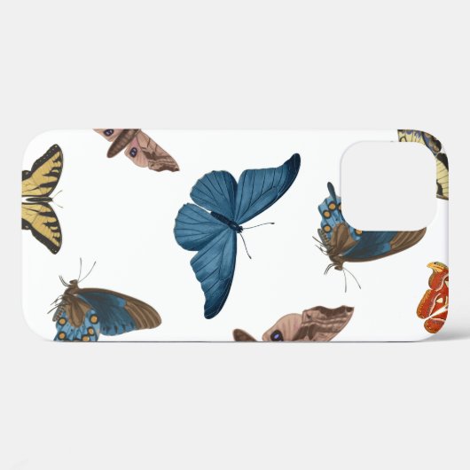 Coques Case-Mate iPhone halloween creepy moth print (Verso (horizontal))