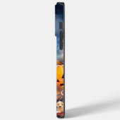 Coques Case-Mate iPhone Halloween Dachshund Avec La Peur Citrouille (Verso / Gauche)