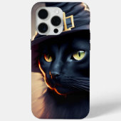 Coques Case-Mate iPhone Halloween de chat noir (Verso)